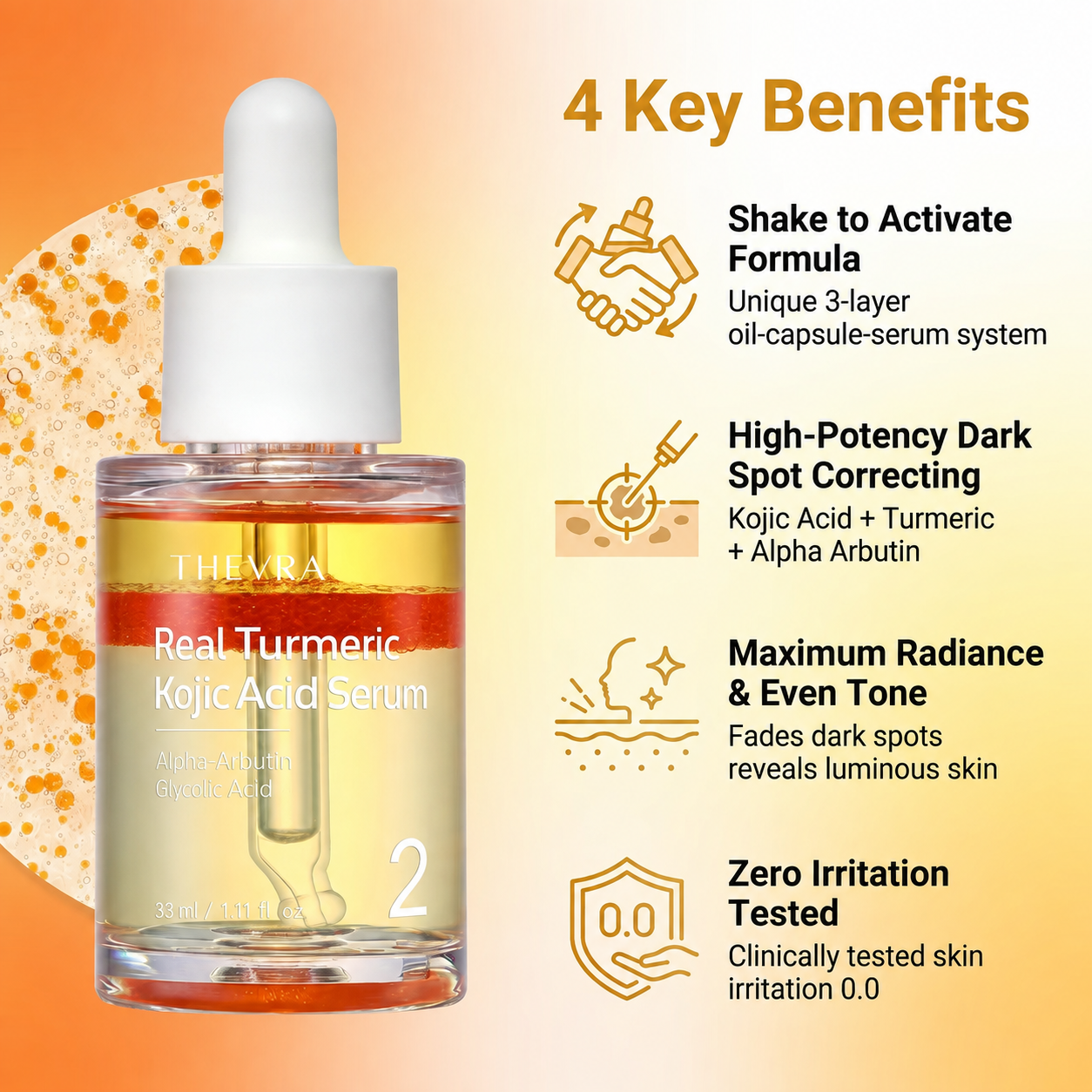 Turmeric + Kojic Dark Spot Serum