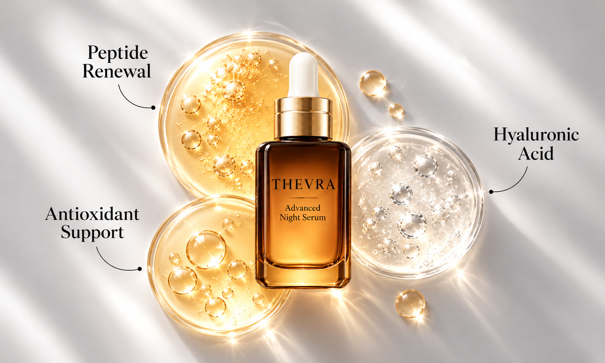 Advanced Night Serum Peptide Renewal and Hydration Facial