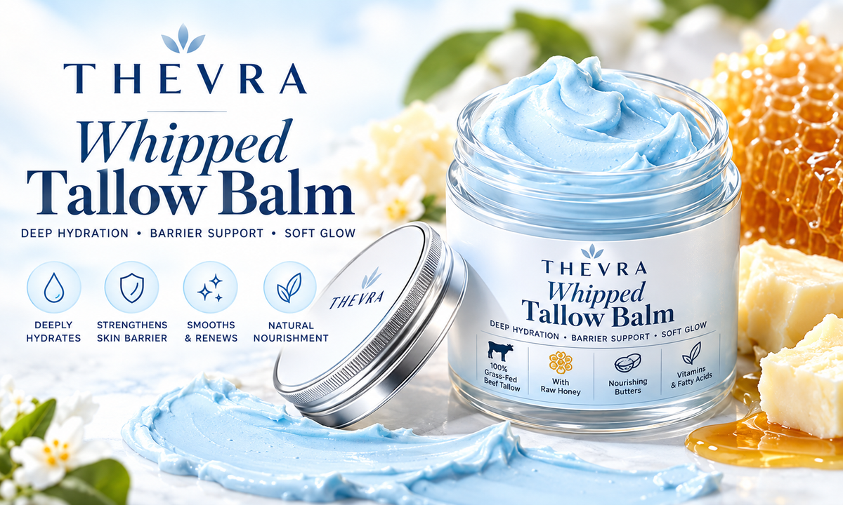 Whipped Tallow Deep Hydration and Skin Barrier Nourishment Balm